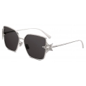 Dior - Occhiali da Sole - DiorÉtoile S1U - Argento Cristallo Grigio Scuro - Dior Eyewear