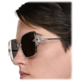 Dior - Occhiali da Sole - DiorÉtoile S1U - Argento Cristallo Grigio Scuro - Dior Eyewear