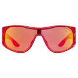 Dior - Occhiali da Sole - DiorFluidCannage M1I Dior and Lewis Hamilton - Rosso - Dior Eyewear