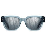 Dior - Occhiali da Sole - DiorOblique S1I - Blu Trasparente - Dior Eyewear