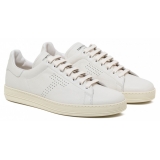 Tom Ford - White Leather Sneakers - Tom Ford Exclusive Luxury Collection