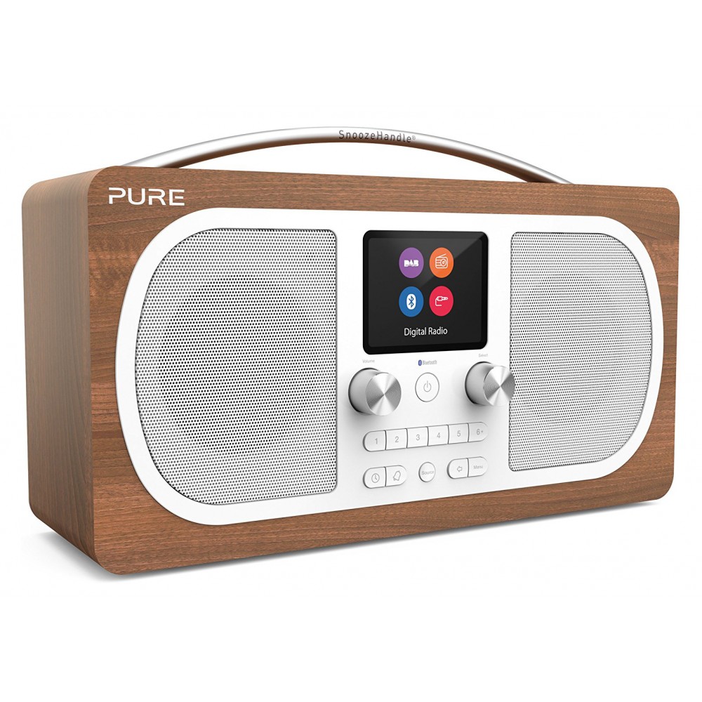 Pure - Evoke H6 - Noce - Radio Portatile DAB / DAB + Radio FM con Bluetooth  - Radio Digitale di Alta Qualità - Avvenice