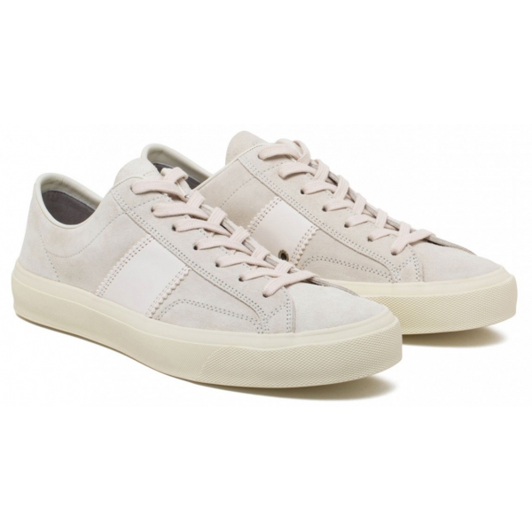 Tom Ford - Sneakers Basse in Pelle Scamosciata - Tom Ford Exclusive Luxury Collection