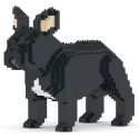 Jekca - French Bulldog 02-M03 - Big - Lego - Sculpture - Construction - 4D - Brick Animals - Toys