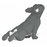 Jekca - French Bulldog 05-M05 - Big - Lego - Scultura - Costruzione - 4D - Animali di Mattoncini - Toys