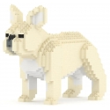 Jekca - French Bulldog 02-M02 - Big - Lego - Scultura - Costruzione - 4D - Animali di Mattoncini - Toys