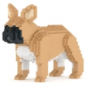 Jekca - French Bulldog 02-M01 - Big - Lego - Scultura - Costruzione - 4D - Animali di Mattoncini - Toys