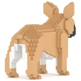 Jekca - French Bulldog 02-M01 - Big - Lego - Sculpture - Construction - 4D - Brick Animals - Toys