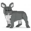 Jekca - French Bulldog 03-M05 - Big - Lego - Scultura - Costruzione - 4D - Animali di Mattoncini - Toys