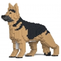 Jekca - German Shepherd 01-M01 - Big - Lego - Sculpture - Construction - 4D - Brick Animals - Toys