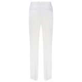 Tom Ford - Chalk White Virgin Wool Flared Trousers - Tom Ford Exclusive Luxury Collection