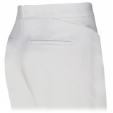 Tom Ford - Chalk White Virgin Wool Flared Trousers - Tom Ford Exclusive Luxury Collection