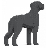 Jekca - Great Dane 01-M03 - Big - Lego - Sculpture - Construction - 4D - Brick Animals - Toys