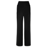 Tom Ford - Black Virgin Wool High Waisted Flared Trousers - Tom Ford Exclusive Luxury Collection