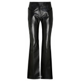 Tom Ford - Black Calf Leather Flared Trousers - Tom Ford Exclusive Luxury Collection