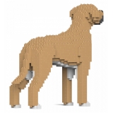 Jekca - Great Dane 01-M01 - Big - Lego - Sculpture - Construction - 4D - Brick Animals - Toys