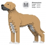 Jekca - Great Dane 01-M01 - Big - Lego - Sculpture - Construction - 4D - Brick Animals - Toys