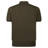 Tom Ford - Dark Olive Short Sleeves Polo Shirt - Tom Ford Exclusive Luxury Collection