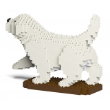 Jekca - Golden Retriever 05-M01 - Big - Lego - Scultura - Costruzione - 4D - Animali di Mattoncini - Toys