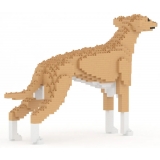 Jekca - Greyhound 01-M01 - Big - Lego - Sculpture - Construction - 4D - Brick Animals - Toys