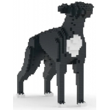 Jekca - Greyhound 01-M02 - Big - Lego - Sculpture - Construction - 4D - Brick Animals - Toys