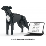 Jekca - Greyhound 01-M02 - Big - Lego - Sculpture - Construction - 4D - Brick Animals - Toys