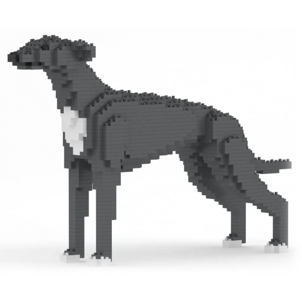 Jekca - Greyhound 01-M03 - Big - Lego - Scultura - Costruzione - 4D - Animali di Mattoncini - Toys