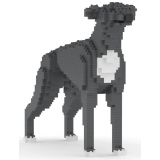 Jekca - Greyhound 01-M03 - Big - Lego - Scultura - Costruzione - 4D - Animali di Mattoncini - Toys