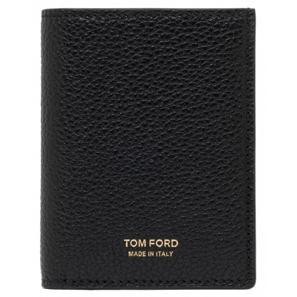 Tom Ford - Black Folding Cardholder - Tom Ford Exclusive Luxury Collectio