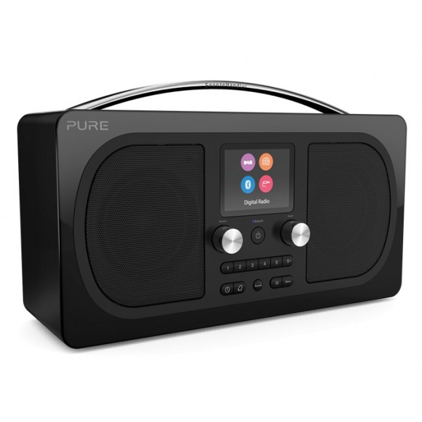 bespotten tekst bijtend Pure - Evoke H6 - Prestige Edition - Black - Portable DAB/DAB+ and FM Radio  with Bluetooth - High Quality Digital Radio - Avvenice