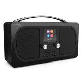 Pure - Evoke H6 - Prestige Edition - Nero - Radio Portatile DAB / DAB + Radio FM con Bluetooth - Radio Digitale di Alta Qualità