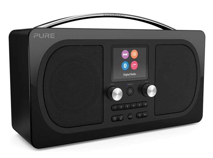 Pure - Evoke H6 - Prestige Edition - Nero - Radio Portatile DAB