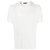 Tom Ford - White Cotton T-Shirt - Tom Ford Exclusive Luxury Collection