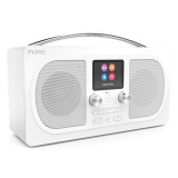 Pure - Evoke H6 - Prestige Edition - Bianco - Radio Portatile DAB / DAB + Radio FM con Bluetooth - Radio Digitale Alta Qualità