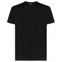 Tom Ford - Black Cotton Round Neck Shirt - Tom Ford Exclusive Luxury Collection