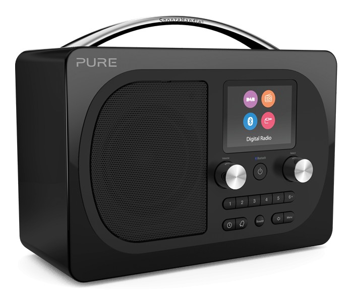 Pure - Evoke H4 - Prestige Edition - Nero - Radio Portatile DAB