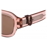 Dior - Occhiali da Sole - DiorOblique S2I Dior and Kaws - Rosa Trasparente - Dior Eyewear