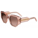 Dior - Occhiali da Sole - DiorSignature R2I - Rosa Cipria Trasparente - Dior Eyewear