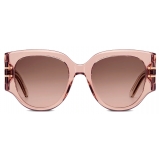 Dior - Occhiali da Sole - DiorSignature R2I - Rosa Cipria Trasparente - Dior Eyewear