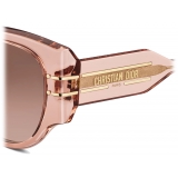 Dior - Occhiali da Sole - DiorSignature R2I - Rosa Cipria Trasparente - Dior Eyewear