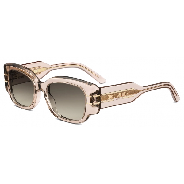 Dior - Occhiali da Sole - DiorSignature S13I - Beige Sabbia Trasparente - Dior Eyewear