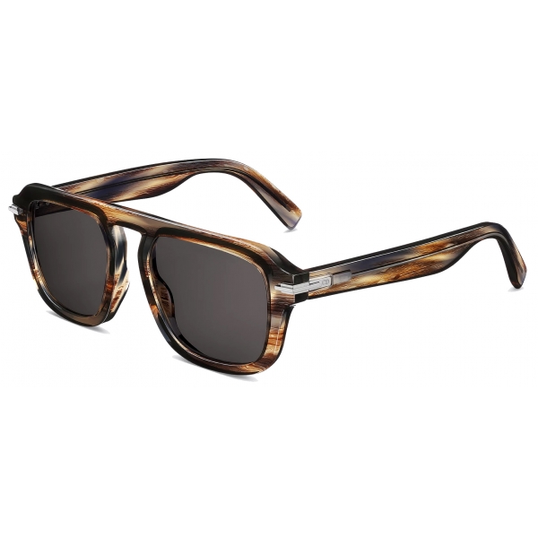 Dior - Occhiali da Sole - DiorBlackSuit S15I - Corno Marrone Grigio - Dior Eyewear