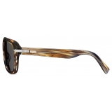 Dior - Occhiali da Sole - DiorBlackSuit S15I - Corno Marrone Grigio - Dior Eyewear