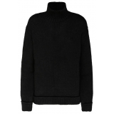 Tom Ford - Black Alpaca Roll Neck Knitted Sweater - Tom Ford Exclusive Luxury Collection