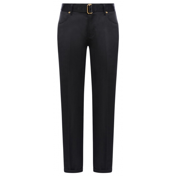 Tom Ford - Cropped Silk Satin Trousers - Tom Ford Exclusive Luxury Collection