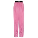 Tom Ford - Pantaloni da Pigiama in Raso di Seta Elasticizzata Rose Bloom - Tom Ford Exclusive Luxury Collection