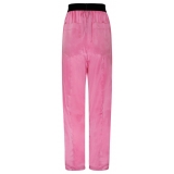 Tom Ford - Pantaloni da Pigiama in Raso di Seta Elasticizzata Rose Bloom - Tom Ford Exclusive Luxury Collection