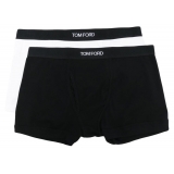 Tom Ford - Bi-Pack Boxer Brief - Black White - Tom Ford Exclusive Luxury Collection