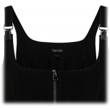 Tom Ford - Black Stretch Silk Corset Top - Tom Ford Exclusive Luxury Collection