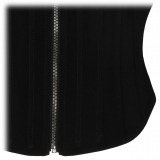 Tom Ford - Black Stretch Silk Corset Top - Tom Ford Exclusive Luxury Collection